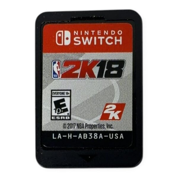 NBA 2K18 (Nintendo Switch) Game Cartridge Only - Good, Tested (SPG066472)