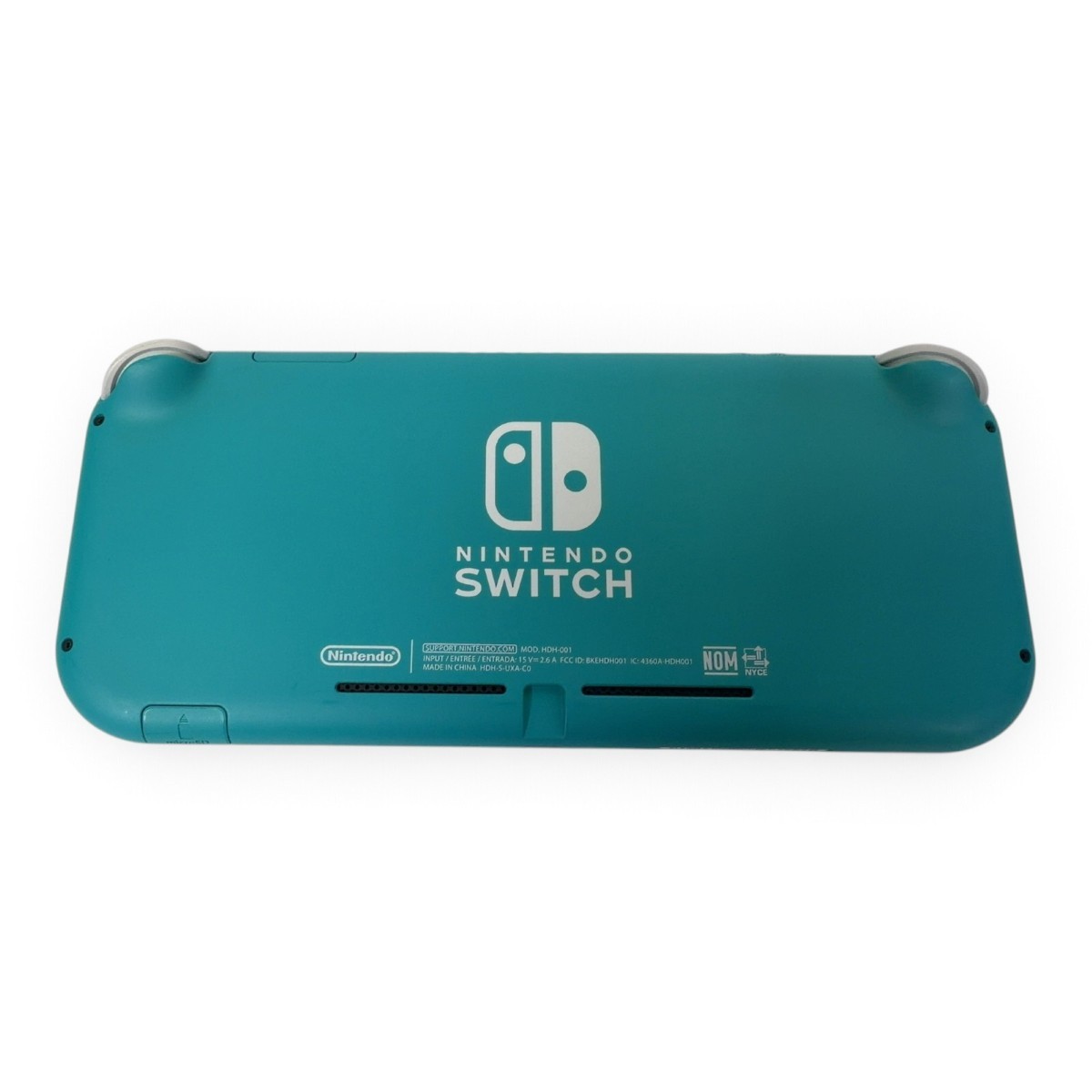 Nintendo Switch Lite Turquoise HDH-001 Bundle w/ Charger, Case, 32GB (SPG066474)