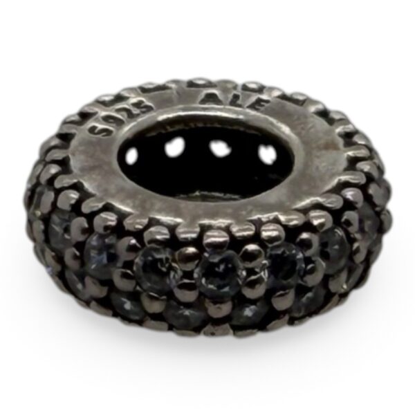 Pandora Sterling Silver Textured Charm Bead ALE 925 (Spacer, Pre-w) (SPG049799)