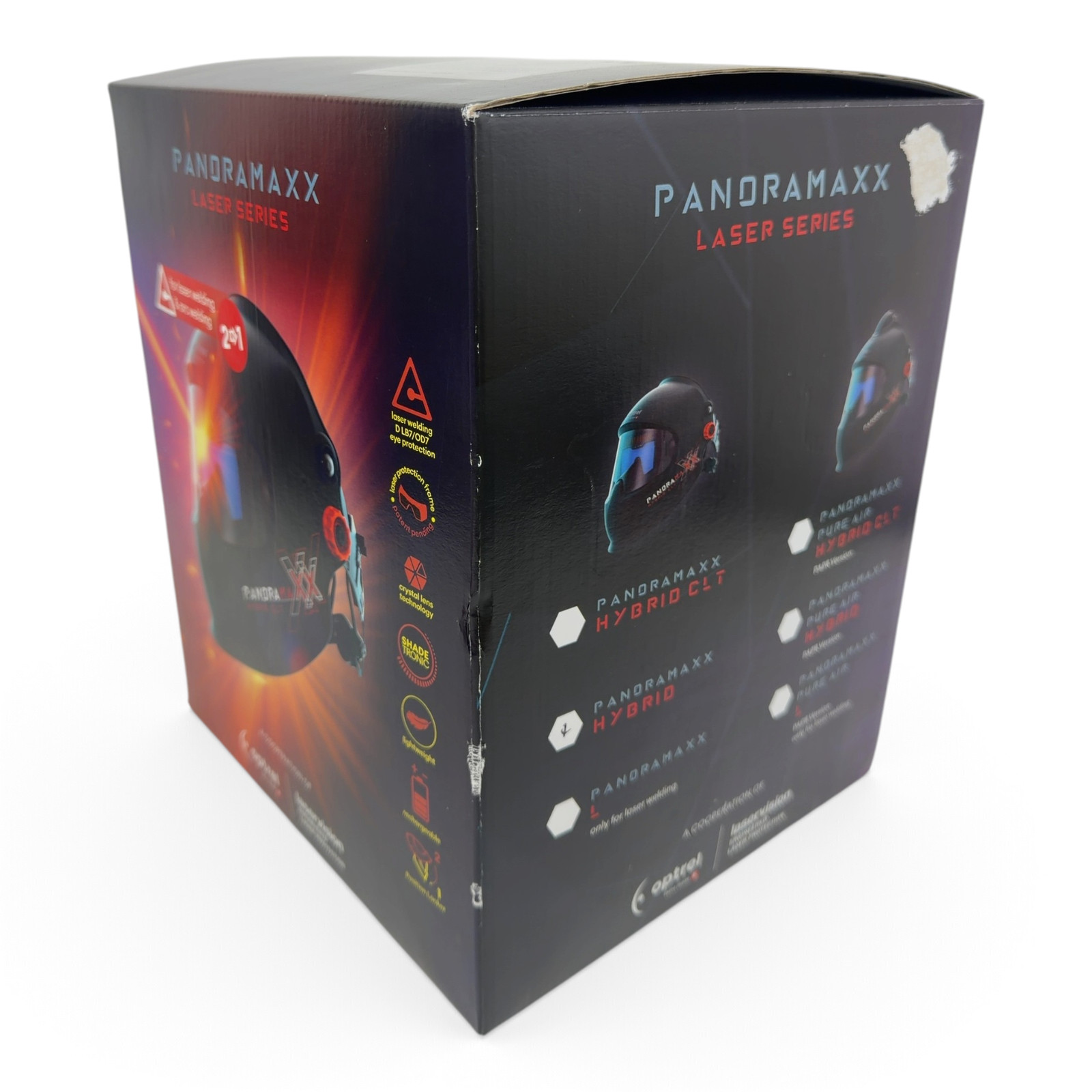 Optrel Panoramaxx Hybrid Black 1010.301 Welding Helmet New In Box