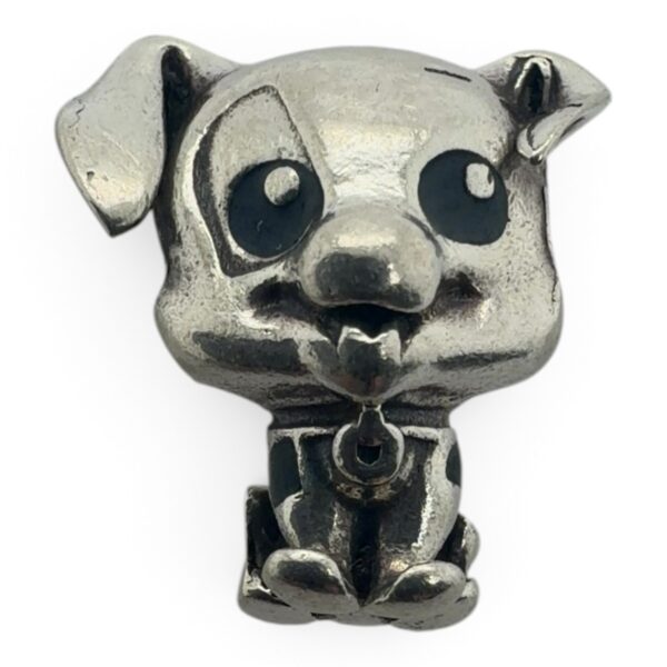 Pandora 925 ALE Silver Puppy Dog Bead Charm (SPG066458)