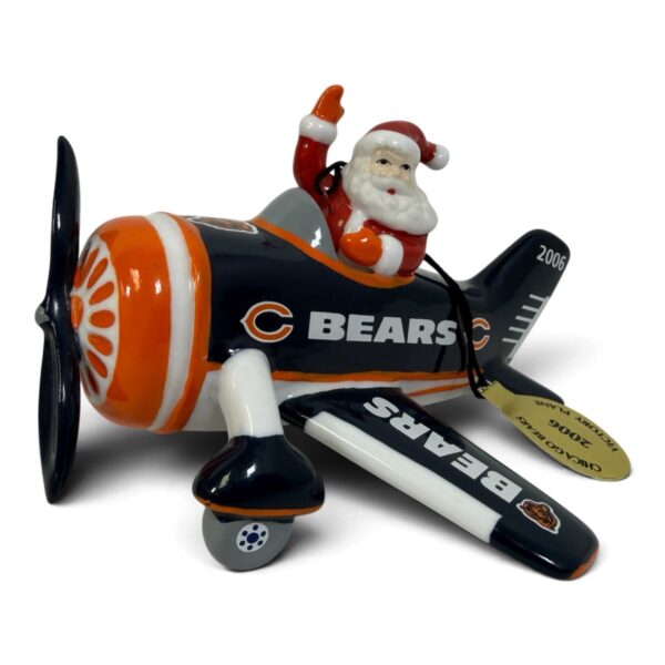 2006 DANBURY MINT CERAMIC CHICAGO BEARS VICTORY PLANE ORNAMENT (SPG066385)