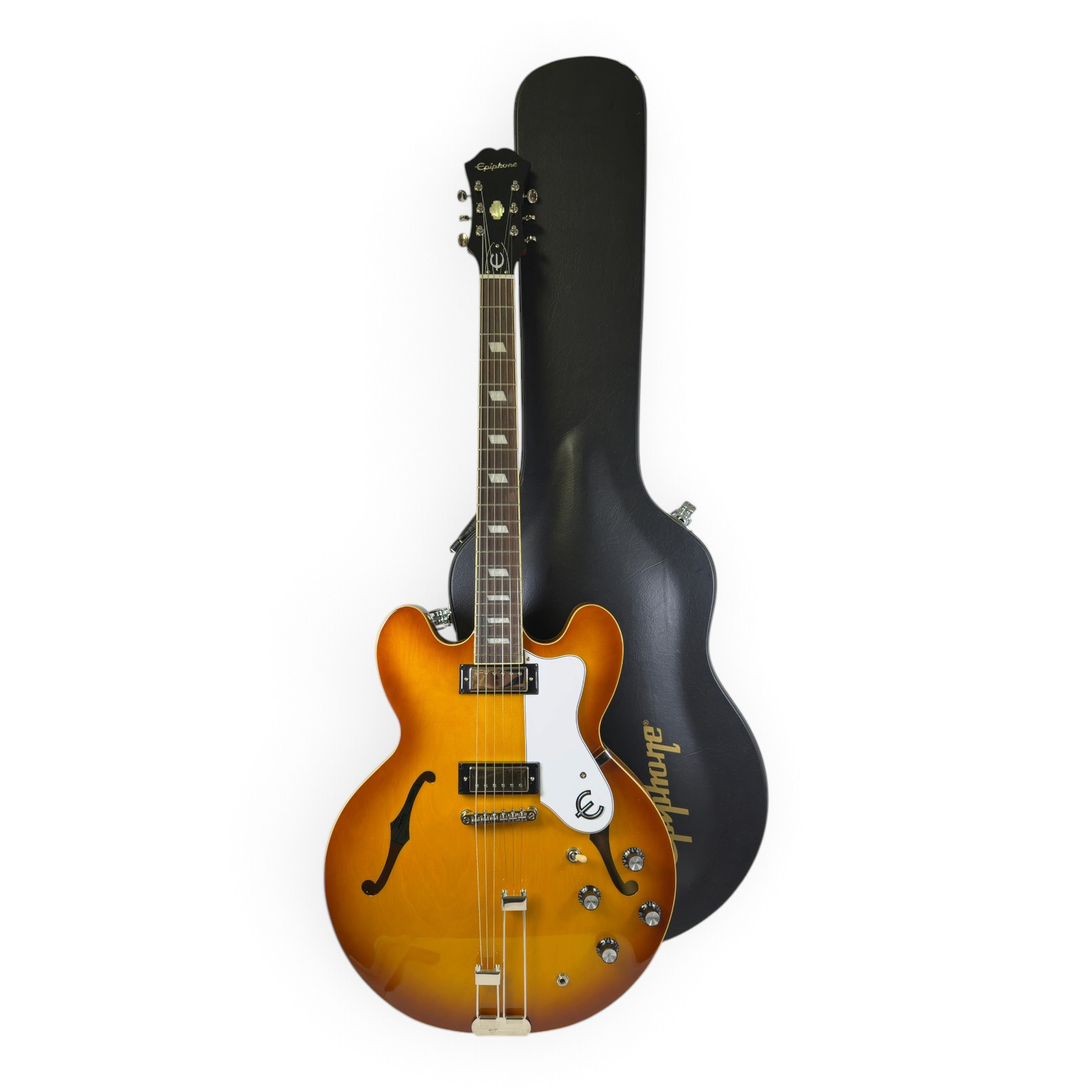 Epiphone Sheraton-II PRO Vintage Sunburst Semi-Hollow Electric Guitar w/ Case