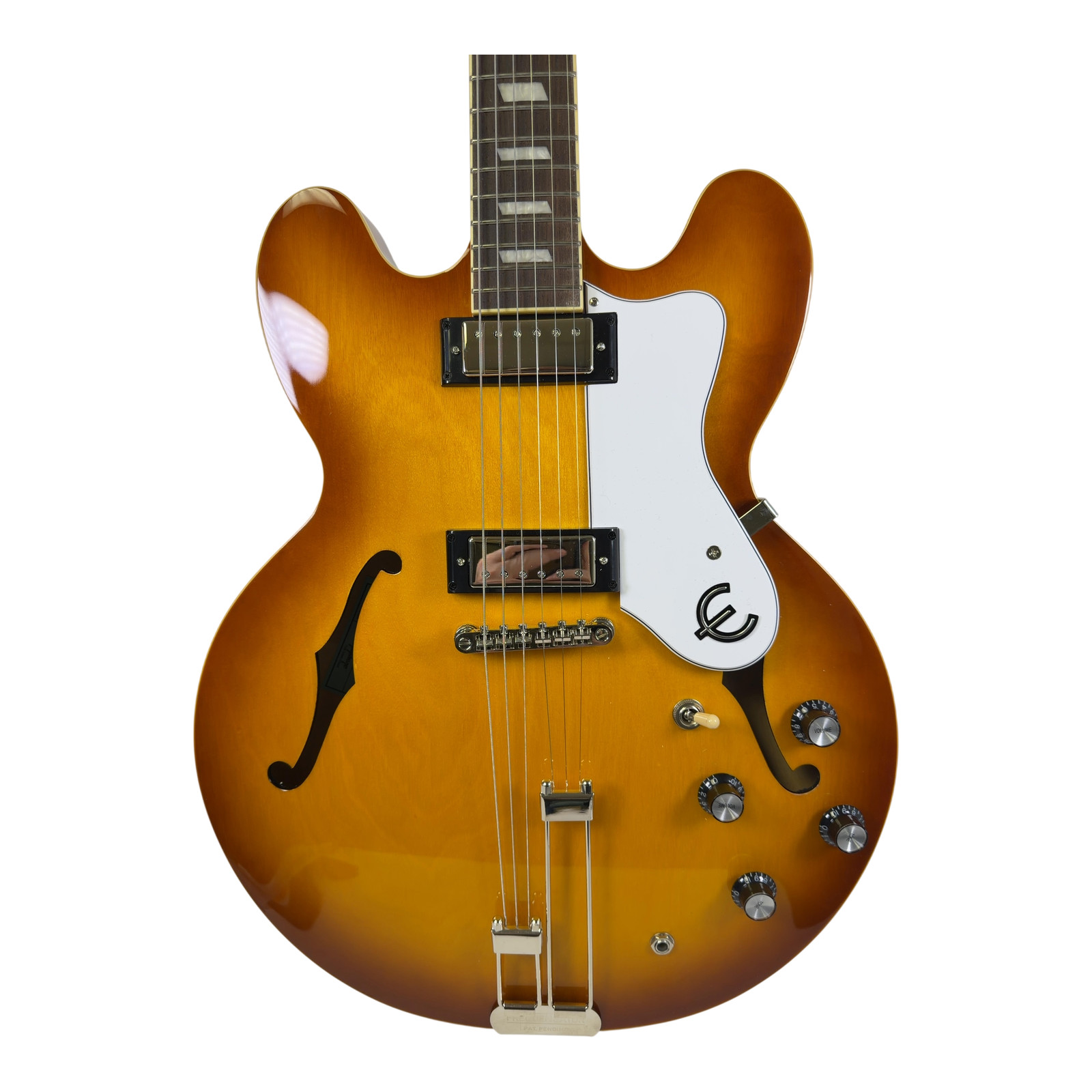 Epiphone Sheraton-II PRO Vintage Sunburst Semi-Hollow Electric Guitar w/ Case