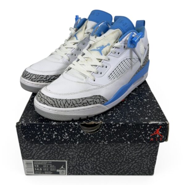 Jordan Spizike Low White/University Blue Size 13 w/ Box (FQ1759-141) (SPG066604)